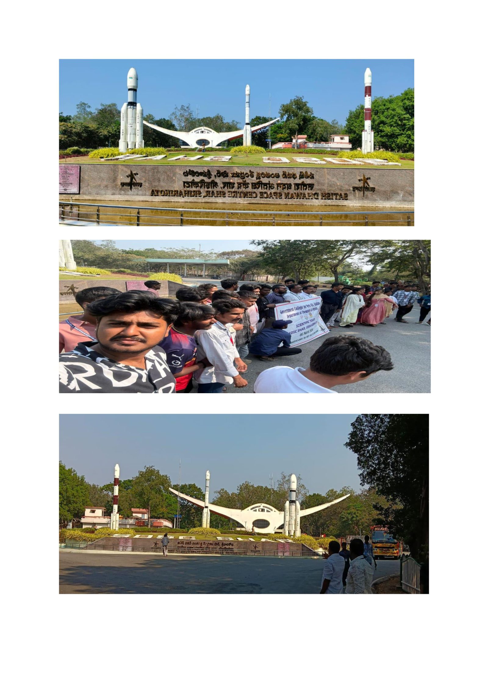 Field visit to Sriharikota
